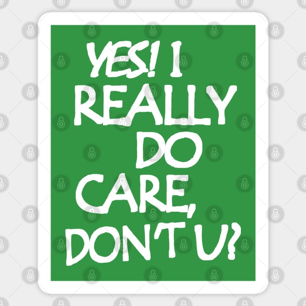 I Really Do Care Sticker by Etopix